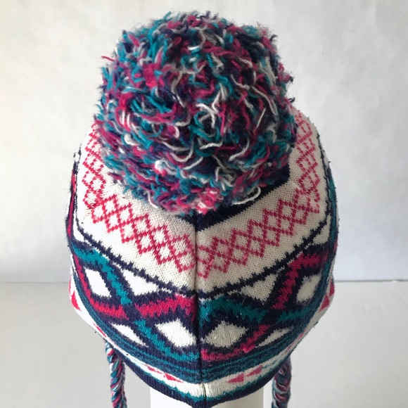 Brooks Brothers Blue Puffer Down Filled Vest & Merrell Pom Hat - Picture 12 of 15